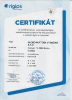 Certifikát 003